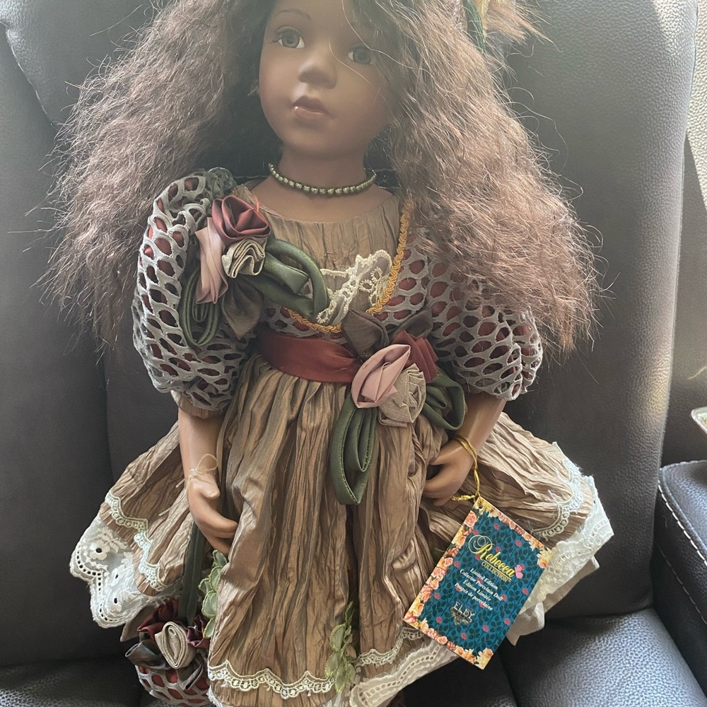 Gorgeous Rebecca Collection Porcelain Doll Rare